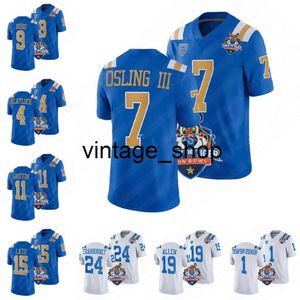 24s Tony The Tiger Sun Bowl UCLA Bruins Camisa de futebol Zach Charbonnet Mo Osling Iii Kenny Easley Troy Aikman Bo Calvert Stephan Blaylock Chase Griffin Latu Jerseys