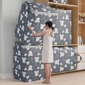 Storage Bags Quilt Clothes Bag Large Zipper Clothing Packing Wardrobe Organizer Luggage Moving Waterproof Moisture-proof