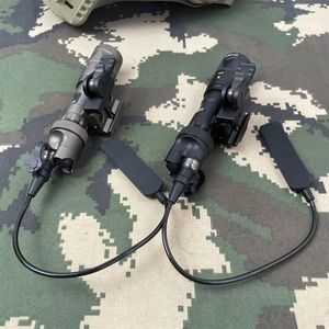 SOTAC Tactical Light M323V Scout Light Constant Strobe LED med ADM Quick Lease Mount för 20 mm Picatinny Rail-Bk