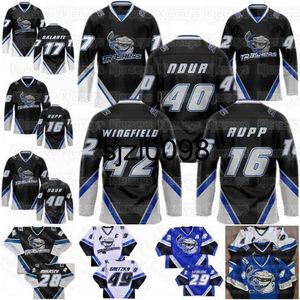 SJ98 Ceodanbury Trashers Jersey Galante Brad Wingfield Rumun Ndur Brent Gretzky Luke Sellars Regan Kelly Mike Rupp Scott Stirling Jon Mirasty Fly