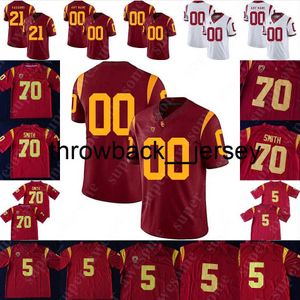 THR USC Trojans Football Jersey Christian Rector Velus Jones Jrons Jr Aca'cedric Ware Brandon Pili Tayler Katoa Jacob Lichtenstein Erik Krommenhoek