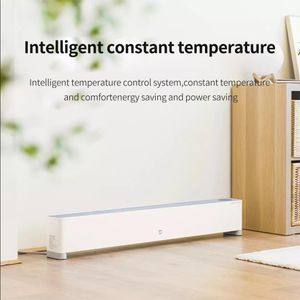 ヒーターXiaomi Mijiaベースボード電気ヒーターE家庭用電気暖房スマートサーモスタットヒーターMijiaアプリによって制御