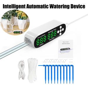 Attrezzature per l'irrigazione Dispositivo di controllo automatico intelligente Temporizzazione per vasi di fiori Sistema di irrigazione a goccia Balcone Piante da interno Timer per irrigazione da giardino