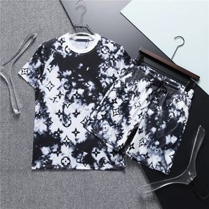 Summer Fashion Mens Designer Tracksuit Tshirts Shorts Suits Casual Breathable Summer Suits Tops Shorts Man Tees Outdoor Sportswear High Quality