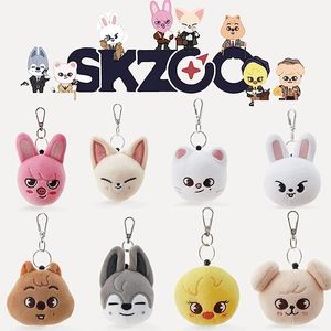 Chaveiros de pelúcia Skzoo Toys Chaveiro 16cm Acessórios Pingente Stray Kids Skz Stay Bonecas de pelúcia Kawaii Cartoon Animals Presente para fãs 230603