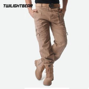 Calça calças táticas de homens militares de alta qualidade masculino gordura slim 101 Combate no ar