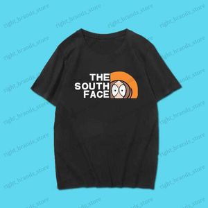 メンズTシャツS-SOUTH PARK Tシャツ高品質の綿プリント半袖ファッションカジュアルオールマッチ男性女性Tシャツ特大3XL T230605