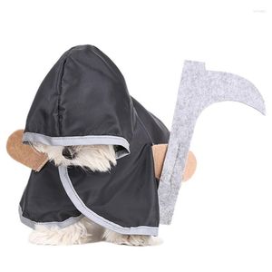 Trajes de gato fantasia de cosplay para gatos pequenos lavável fita para animais de estimação manto capa com chapéu vampiro de halloween