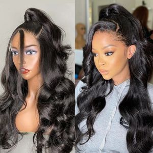 360 Full Lace Wig Cabelo Humano Pré Arrancado Perucas Brasileiras Para Mulheres 13x4 Hd Lace Frontal Peruca 30 32 Polegada Onda Corporal Lace Front Peruca frete grátis