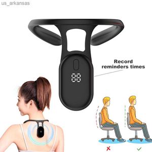 New Body Shaping Neck Instrument Mericle Portable Ultrasonic Lymphatic Soothing Posture Correction Vibration Reminder Device L230523