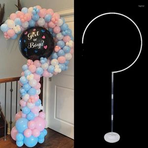 Dekoracja imprezy 1set Płeć Odsłaniaj balony stojak na stojak balonowy chłopiec lub dziewczyna baby shower ballons wystrój