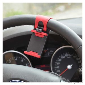 Suportes para suportes de celular universal para roda de carro Suporte para celular com fivela Suporte para soquete Clipe para bicicleta Suportes para GPS R230605