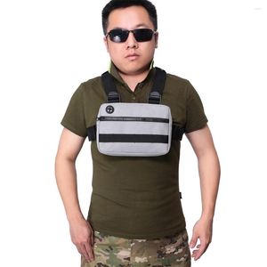 Outdoor Bags Fashion Multifunctional Travel Running Phone Vest Bag W/ Straps Chest Unisex