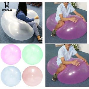 Sand Play Water Fun Children Outdoor Soft Air Filled Bubble Ball Bluding Balloon Toy Party Game S 230605
