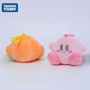 Peluş Anahtarlıklar 12 cm Pembe Yıldız Kirby Kawaii Tomy Keyasyon Yumuşak Dolgulu Oyuncaklar Anahtarlık Waddle Dee Macera Oyunu Çocuklar İçin Hediyeler 230603