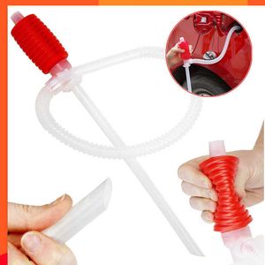 New Portable Liquid/Fuel Transfer Siphon Pump Large Squeezing Syphon for Lawn Mowers Manual Pumping Petrol Water Alcohol