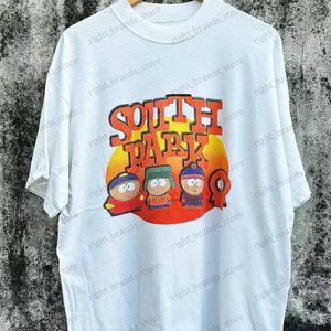 Men's T-Shirts S-South Park T Shirts Men Women Couples Short Sleeve High Quality Print Top Tee Oversized 3XL T-shirt T230605