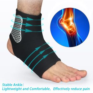 Ankle Support Ankle Support Protect Brace Compression Strap Achille Tendon Brace Sprain Protect Foot Bandage Running Sport Fitness Band 230603