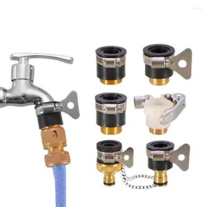 Kitchen Faucets Universal Hose Adapter Water Faucet Quick Connector Mixer Tube Joint For Car Washing Garden Irrigation Watering Tools