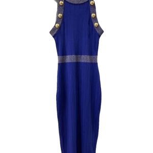vestido de bainha clássico de designer vestido de luxo de alta qualidade novo vestido de bainha feminino pãezinhos de comprimento de fivela de metal usar vestido de bainha clássico para festas e banquetes