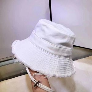 2023 Brede Brim Hats Designer Bucket Hat For Women Frayed Cap 15Colors att välja mellan Fashionbelt
