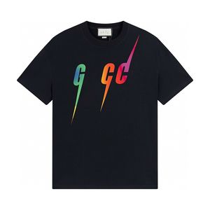 GGITY 티셔츠 남자 디자이너 셔츠 셔츠 패션 편지 캐주얼 여름 짧은 소매 티 의류 크기 S-XXL