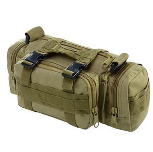 Multifunctional waist pack Tactical Backpacks outdoor hiking waist packs sports jogging bags single shoulder bag cowhide waist bag