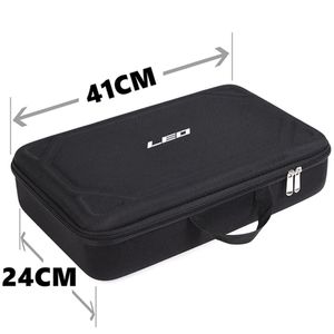 Fishing Accessories 41CM EVA Hard Shell Fishing Box Bag Multifunctional Shockproof Fishing Accessory Spinning Rod Reel Outdoor Case Storage Bags 230603
