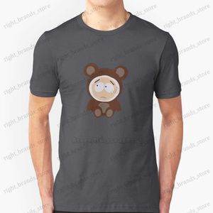 Męskie koszulki Copie de Butters Nowa koszulka hip-hopowa 100% bawełniane tshirty T koszule męskie TEE TOPS South Park Cartman Eric Butters Stanley Randy T230605