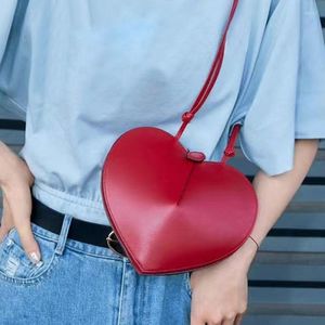 Вечерние сумки дизайн сердца в форме женщин сумки мода универсальная любовь плеч