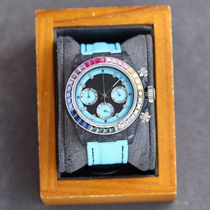 Orologio da donna con diamanti Tutti i quadranti funzionanti Orologi con movimento al quarzo importato Orologi da polso firmati da 40 mm Montre de Luxe