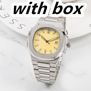 AAAAA-Uhr, Herren-Automatikuhren, Damenkleid, komplett, Edelstahl, Saphir, wasserdicht, leuchtende Uhren, Paar-Stil für Armbanduhren, Montre de Luxe