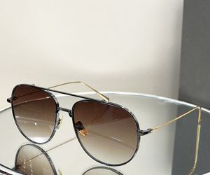 Pilot Güneş Gözlüğü Gunmetal Frame kahverengi gradyan lens kadınlar erkekler yaz moda güneş gözlüğü sünnetleri gafas de sol sonnenbrille tonları uv400 gözlük kutu