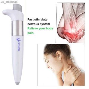 Point Massage Pen Portable Handheld Electronic Pulse Analgesia penna smärtlindring Sysiker Joint L230523