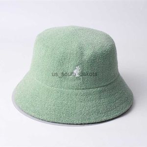Kangaroo Kobieta Man Summer Bucket Hat Top Quality Baseball Cap Snapback Hat dla kobiet i mężczyzn Spring Para Casual Bucket Hat Unisex 212