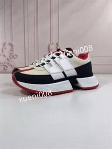 top Mens Classics Casual shoes designer leather lace-up sneaker fashion Running Trainers Letters woman shoes Flat Printed gym sneakers2023