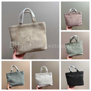 5A Tote New designer tote cool practical medium capacity ordinary crossbody bag braided casual square purse