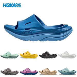 2023 Hoke One One Orda Recovery Slide 3 Slipers Designer Sandals для женщин Мужчины скользит на летнем пляже.