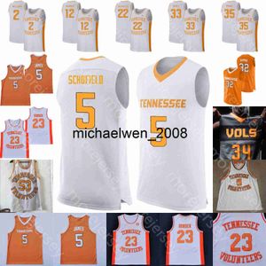 MI08 Tennessee Volunteers Basketball Jersey NCAA College Tyreke Key Zakai Zeigler Santiago Vescovi James Phillips Nkamhoua Mashack Edwards Aidoo Plavsic Gilbert