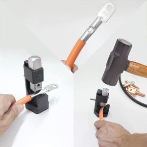 Tang Hammer Lug Crimper Tool para bateria 8 AWG 0000 AWG e terminal de terminais de cabos de soldagem