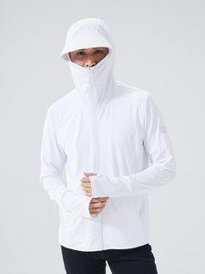 Men's Jackets Summer UPF 50 UV Sun Protection Skin Coats Men Ultra-Light Sportswear Hooded Outwear Windbreaker Casual