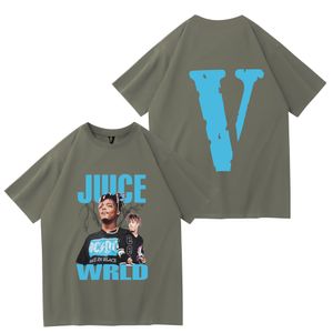 2023 Marka Tasarımcı Kadınlar Erkekler Vlone T Shirtler Göğüs Mektup V Tshirts Kısa Kollu Gömlek Tasarımcıları Kapalı Tişörtler Gevşek Tees Sıradan Gömlek Giyim Sokak Giyim Y1