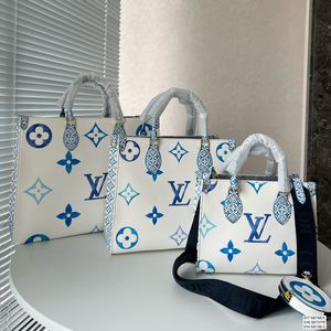 LV handbags tote bags luxurys handbags women real leather shoulder bags 230210
