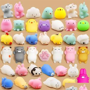 Dekompression leksak squishies squishy leksaker saker mochi party gynnar fidget priser för barn aldt drop leverans gåvor nyhet gag dhdbl