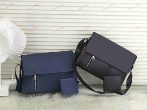 2 -bit set crossbody stil axelväska små fyrkantiga kortsäckar designer dragkedja sidfickor lyx minimalistiska portföljer