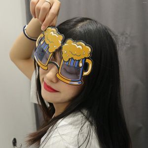 Sunglasses Frames Beer Festival Summer Style Party Ball Cup Glasses Bar Reveal Decoration