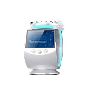 Eisblaue Hydra-Sauerstoff-Neo-Gesichtspflege, Peeling-Gesichtsbehandlung, Hydradermabrasionsmaske, LED-PDT-Therapie, Hydrodermabrasion, 6-in-1-Spa-Gerät