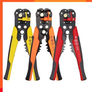 Nowy przecinek Crimper Cutter Automatyczne Strippel Strippel wielofunkcyjne narzędzia do usuwania zaciskania szczypiec Terminal 10-24 AWG (0,2 ~ 6,0 mm ﾲ)