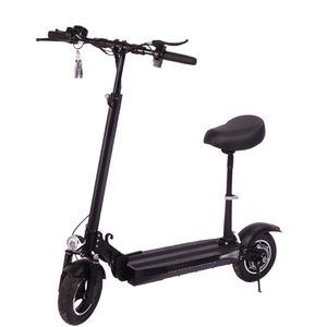 Gratis tull EU Warehouse 48V High Power 800W Scooters Off Road Foldbar 10 Inch Tire Electric Scooter