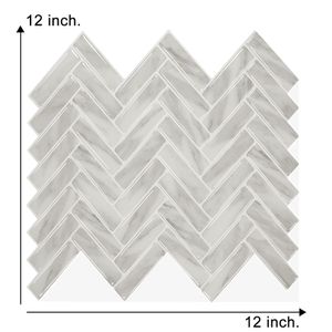 Azulejo de parede autoadesivo à prova d'água 3D à prova d'água descascar e colar azulejos decoração de cozinha Splash Baffle nova decoração de casa - 1 peça